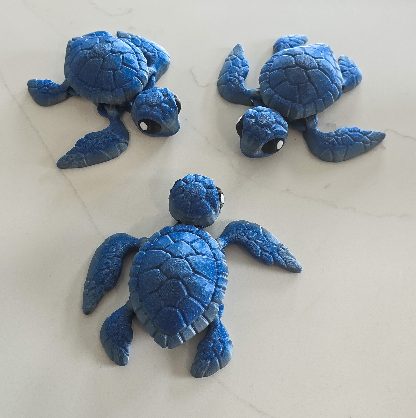 Cute Sea Turtle - 3D Printed - Cinderwing3D