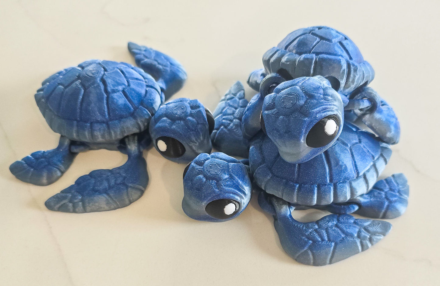 Cute Sea Turtle - 3D Printed - Cinderwing3D