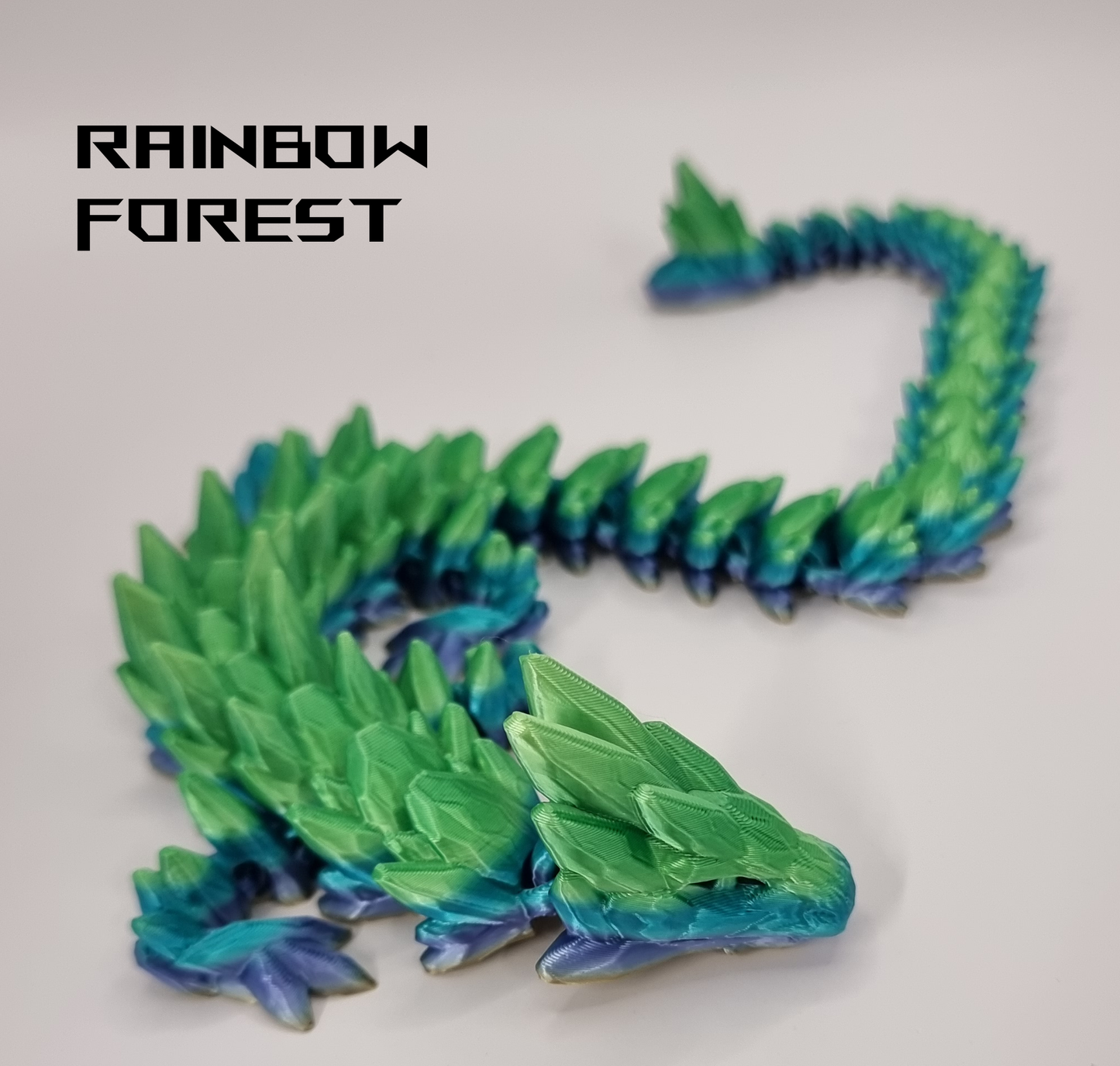 Gemstone Dragon - 3D Printed - Cinderwing3D