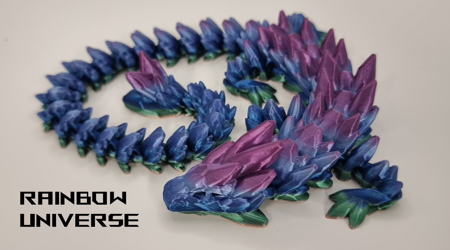 Gemstone Dragon - 3D Printed - Cinderwing3D